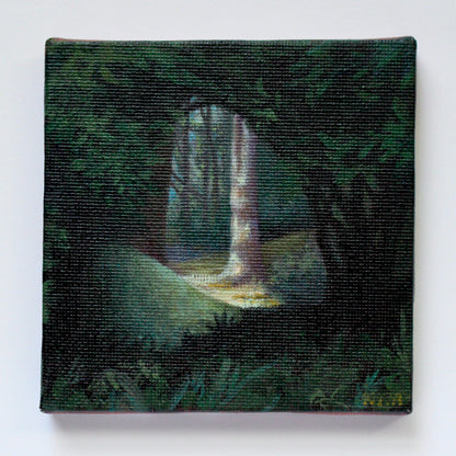 Retreat, Acrylic Landscape on Canvas