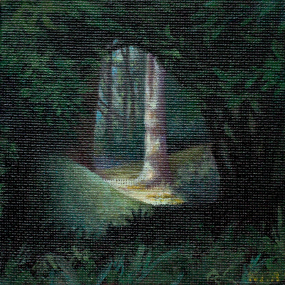 Retreat, Acrylic Landscape on Canvas