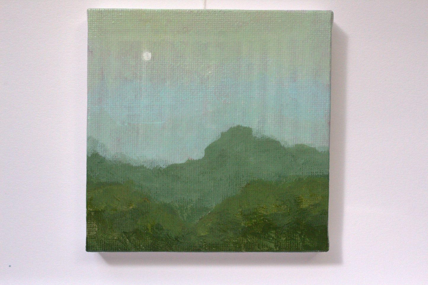 Forgotten, Acrylic Landscape Painting